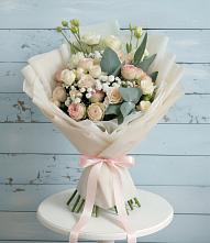 Букет цветов из:  Розы и Лизиантусы #REPLACE_PRED# Охе
