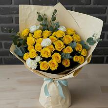 Букет цветов из:  Розы в Охе