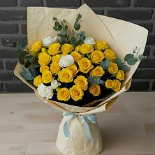 Букет цветов из:  Розы в Охе