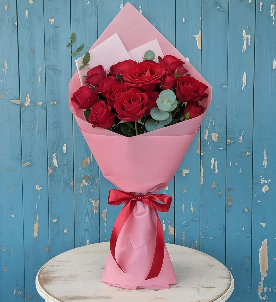 Букет цветов из: Розы в Охе