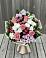 Букет цветов из: Альстромерии, Гвоздики, Розы и Хризантемы в Охе
