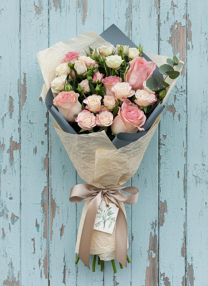 Букет цветов из: Розы в Охе