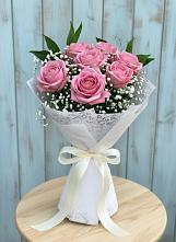 Букет цветов из:  Розы в Охе