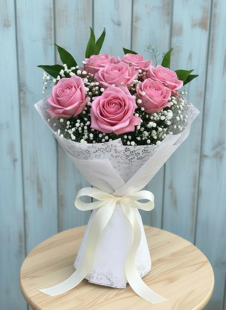 Букет цветов из: Розы в Охе
