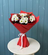 Букет цветов из:  Хризантемы в Охе