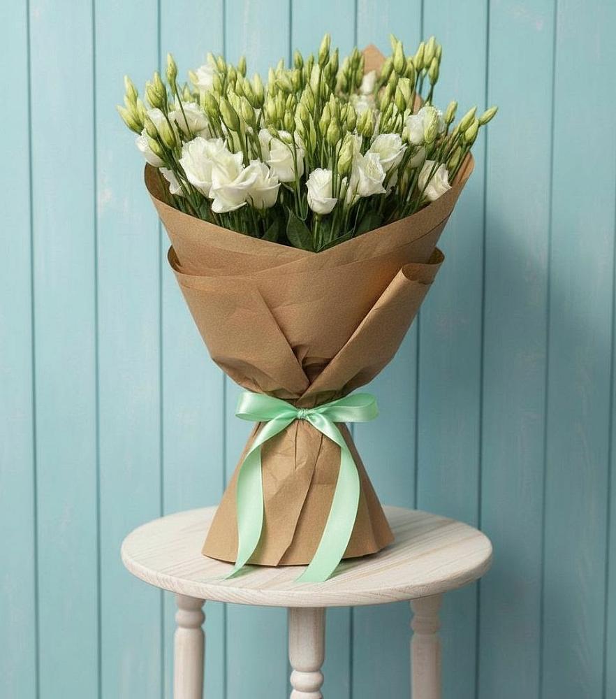 Букет цветов из: Лизиантусы в Охе