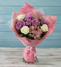 Букет цветов из:  Герберы #REPLACE_PRED# Охе