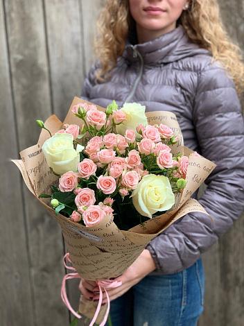 Букет цветов из: Розы в Охе