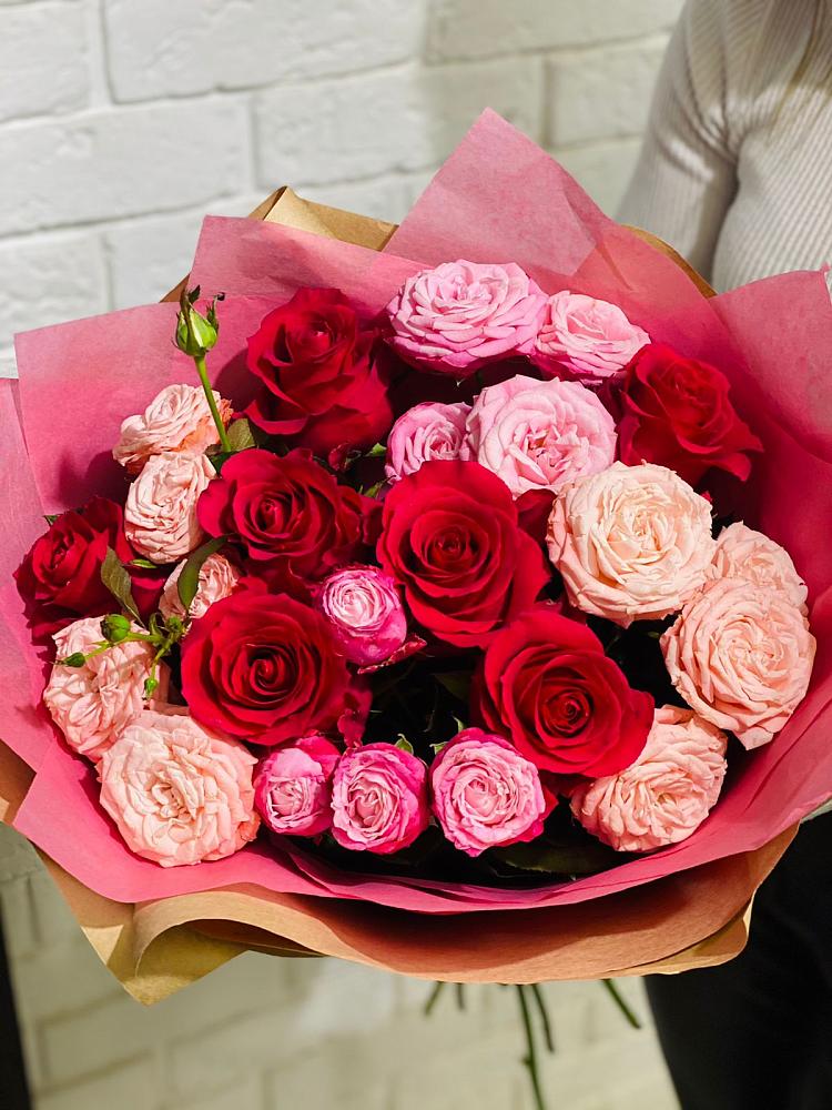 Букет цветов из: Розы в Охе