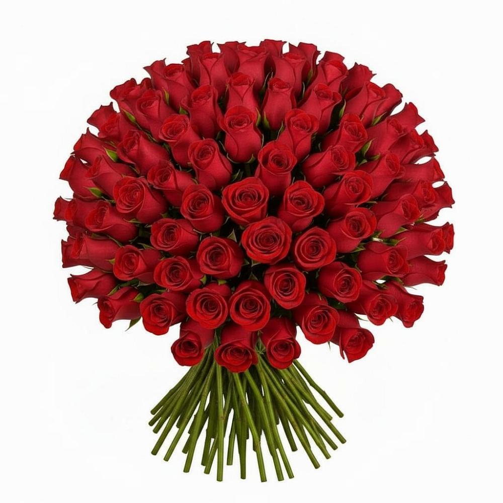 Букет Красные розы Чери Лав в Охе