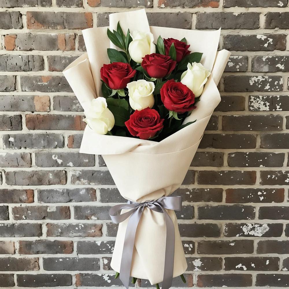 Букет цветов из: Розы в Охе