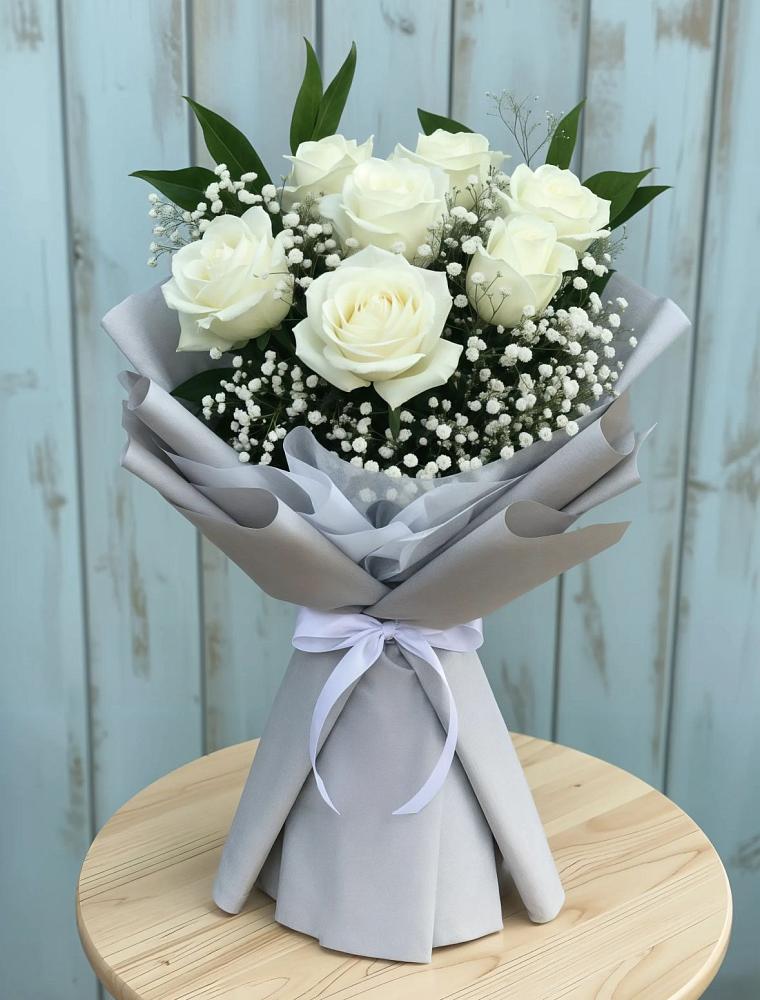 Букет цветов из: Розы в Охе