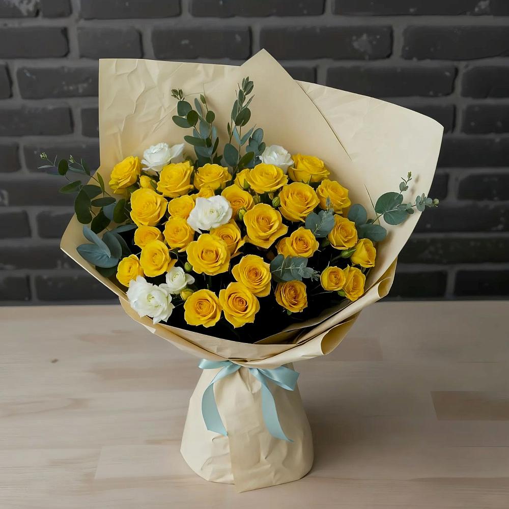 Букет цветов из: Розы в Охе