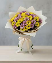 Букет цветов из:  Хризантемы #REPLACE_PRED# Охе