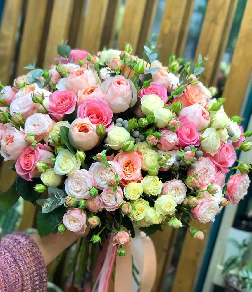 Букет цветов из: Розы в Охе