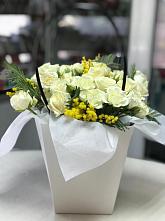 Цветочная композиция из Розы  в Охе