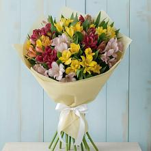 Букет цветов из:  Альстромерии в Охе