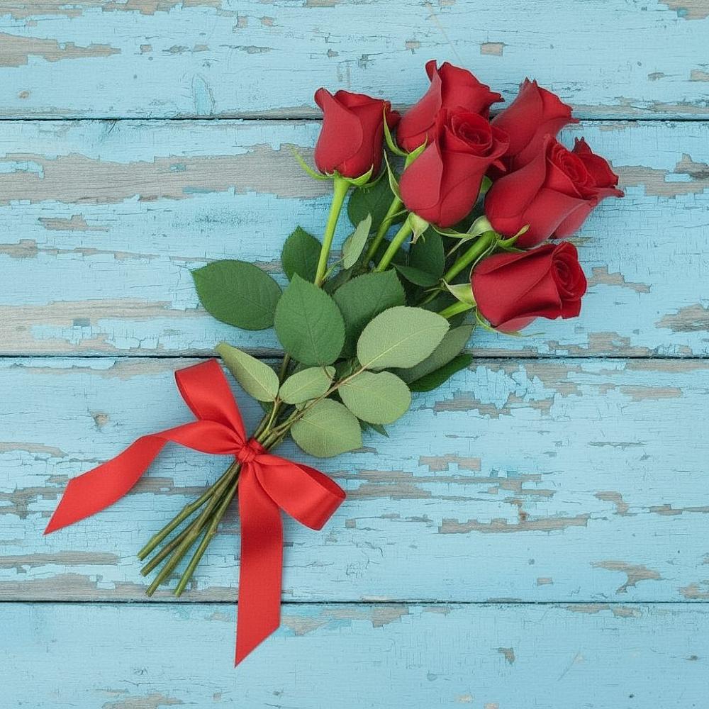 Букет Красные розы в Охе