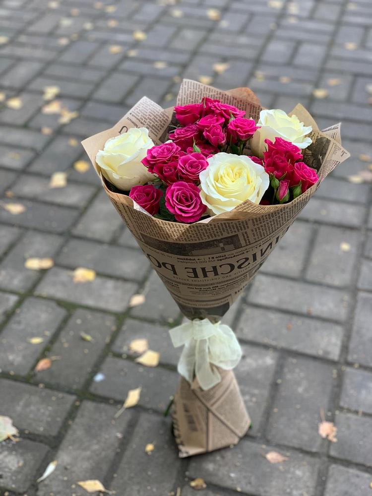 Букет цветов из: Розы в Охе