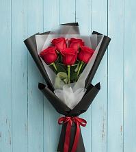 Букет цветов из:  Розы в Охе