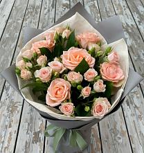 Букет цветов из:  Розы в Охе