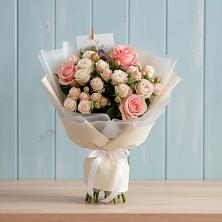 Букет цветов из:  Розы в Охе