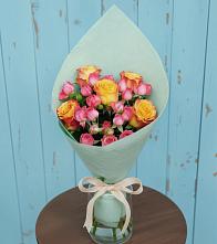 Букет цветов из:  Розы в Охе