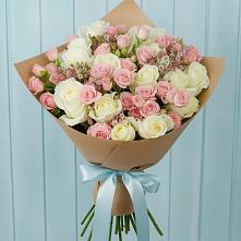 Букет цветов из:  Розы в Охе