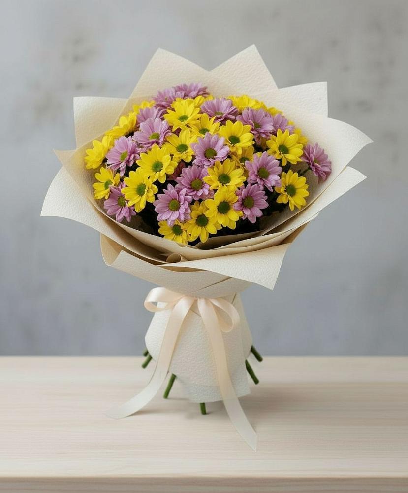 Букет цветов из: Хризантемы в Охе